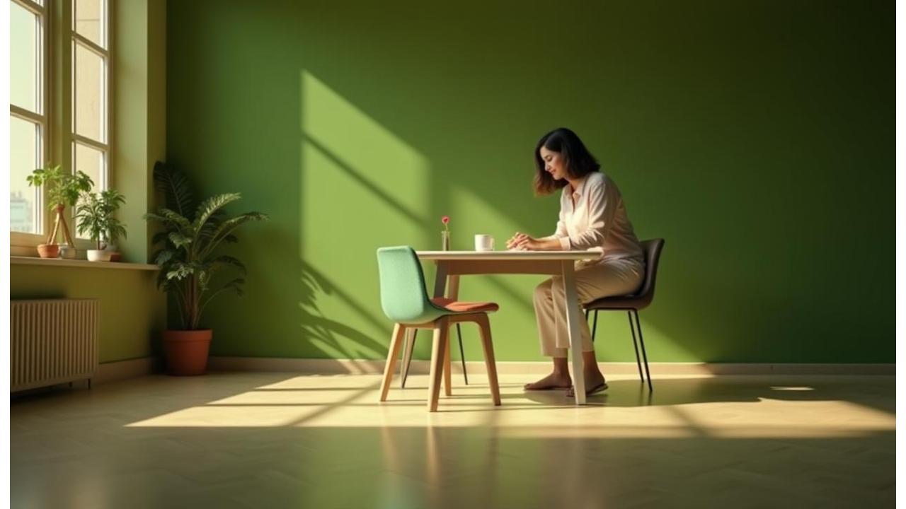 Persona revisando finanzas personales, estilo mexicano, ambiente cálido y accesible